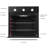 GASLAND 24" 2.79 cu. ft. Electric Single Wall Oven with 5 Cooking Functions-43663757