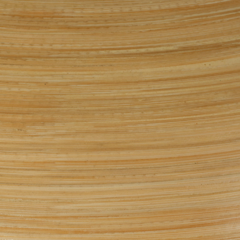 Spun 1-Light Natural Bamboo Pendant, Large, Small