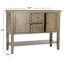 Console en bois massif 42 po Oletta-18526335