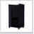 Allandale 1-Door Bar Cart with Wine Rack and Casters, Perfect for Entertaining and Organizing Bar Essentials-1476495443