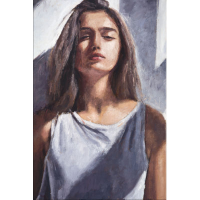 «Ma Cherie» par Nava Lundy - peinture sur toile tendue