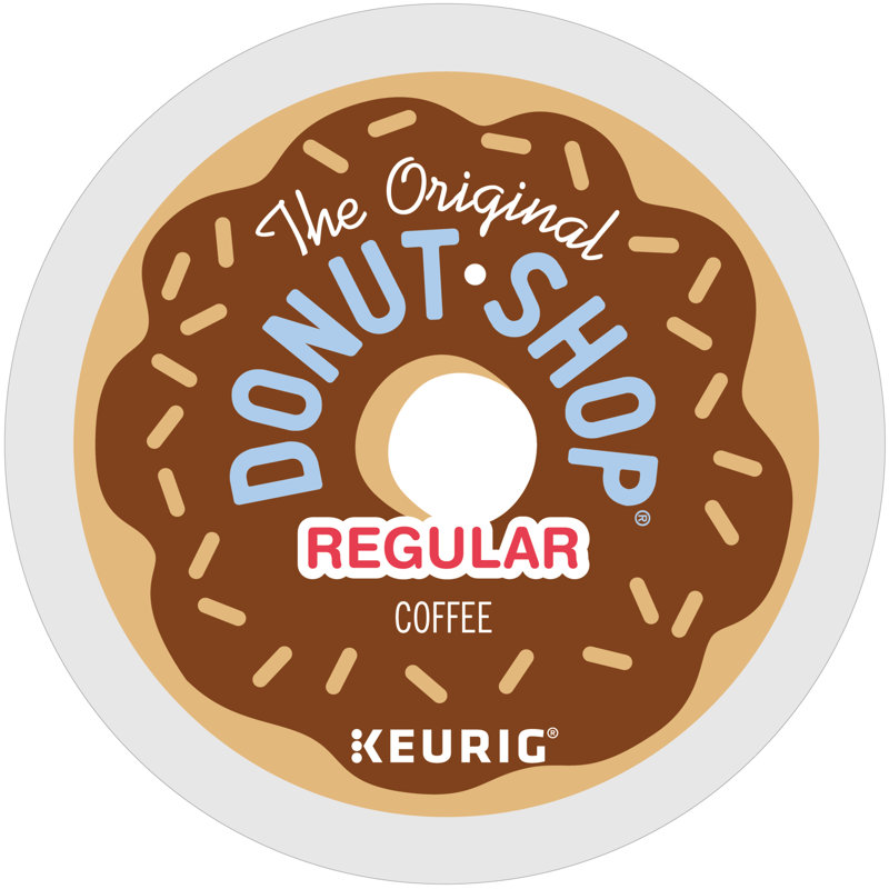 The Original Donut Shop Regular Keurig Single-Serve K-Cup Pods, Medium Roast Coffee