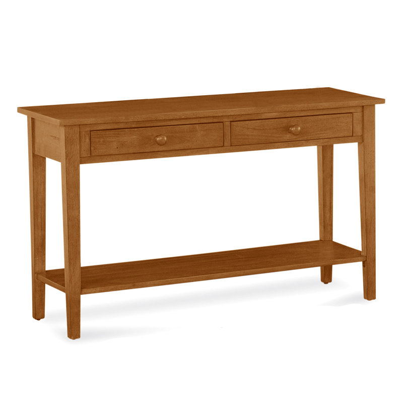 South Hampton 48'' Solid Wood Console Table, Havana