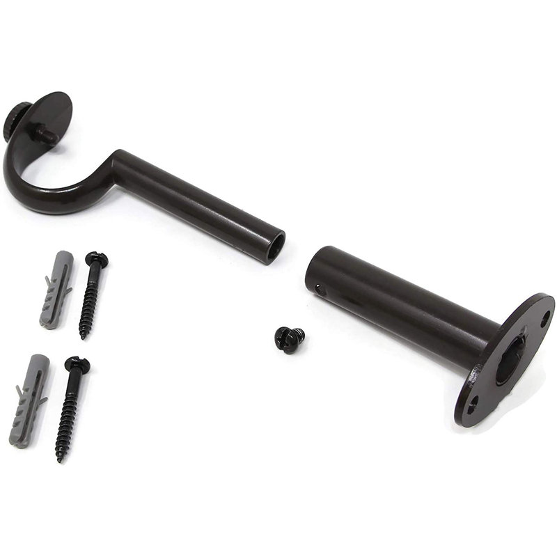 Allentown 4.37'' to 6.37'' Curtain Track/Rail, Bronze