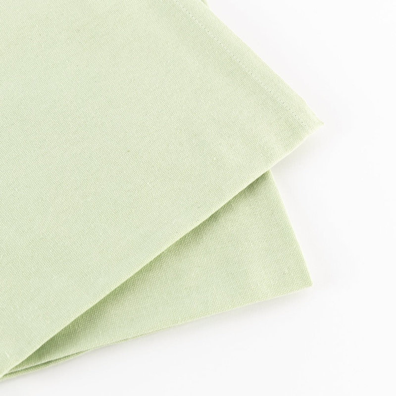 Napperon rectangulaire en coton, Vert