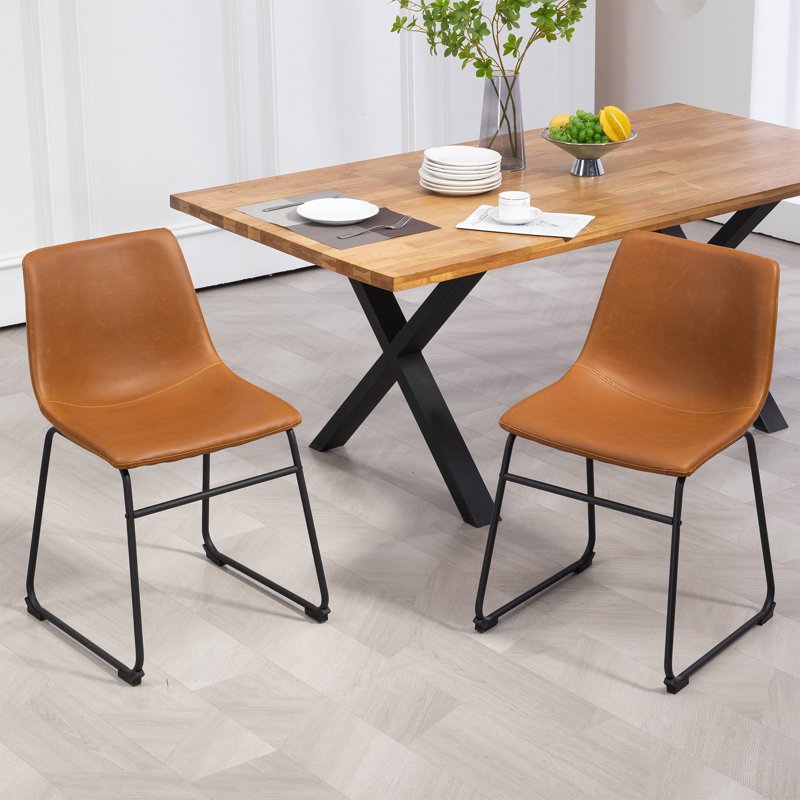 Chaise d'appoint Jasi en brun