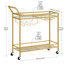 Ahlea Metal Kitchen Cart
