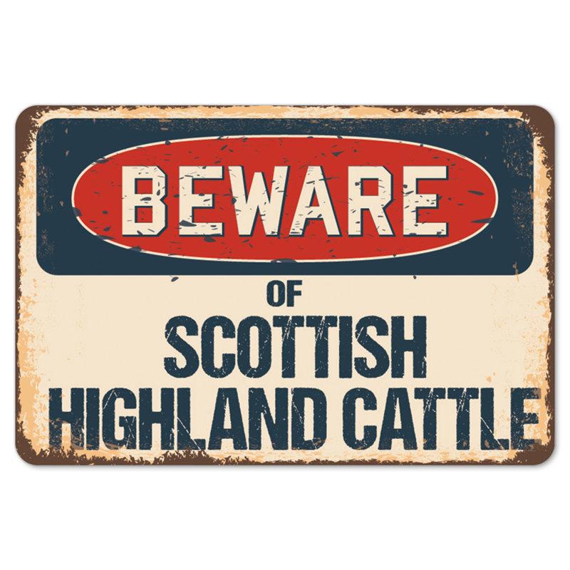 Décalcomanie - Bouvier écossais Highland