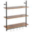 3 Piece Square Floating Shelf