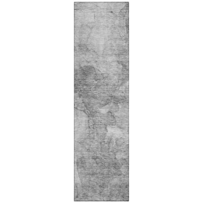 Neculae Washable Abstract Indoor / Outdoor Rug