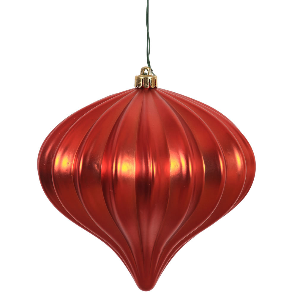 5.7" Onion Christmas Ornament UV, Red