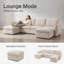 Canapé modulaire et méridienne en forme de U avec repose-pieds Boucle-21645531