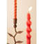Ensemble de trois porte-bougies en fer