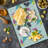 Ambesonne Abstract Cutting Board Large Size Memphis Style Forms Multicolor
