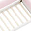 Structure de lit en velours au design doux et sécuritaire-129388560