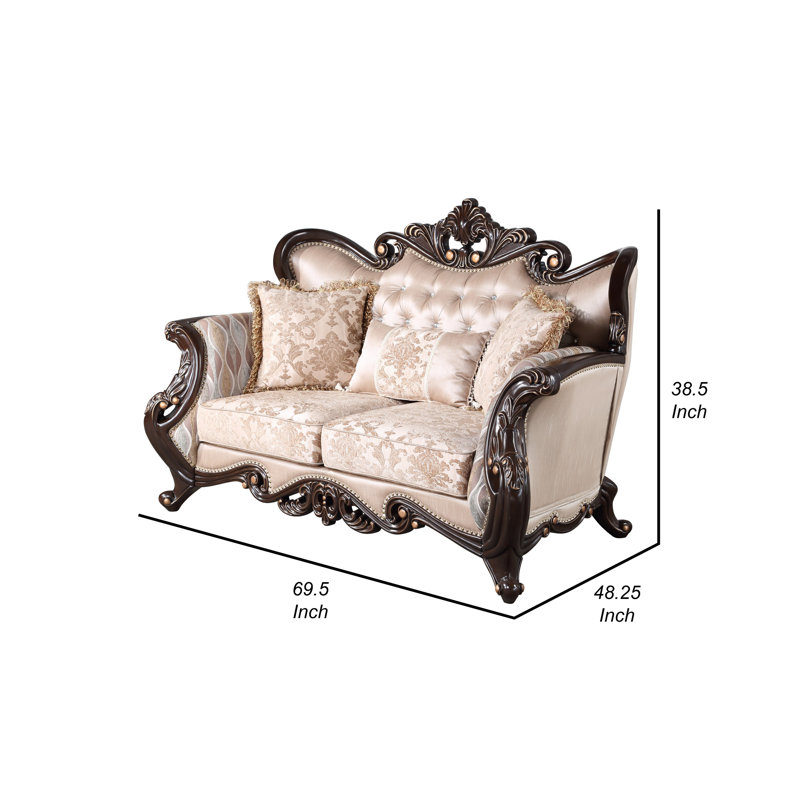 Cona Upholstered 69.5'' Loveseat