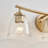 3-light Clear Glass Dimmable Vanity Light-1493003224