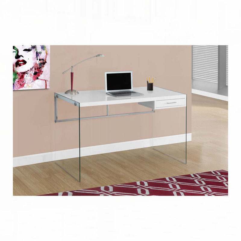 Bureau d'ordinateur pour la maison, Blanc