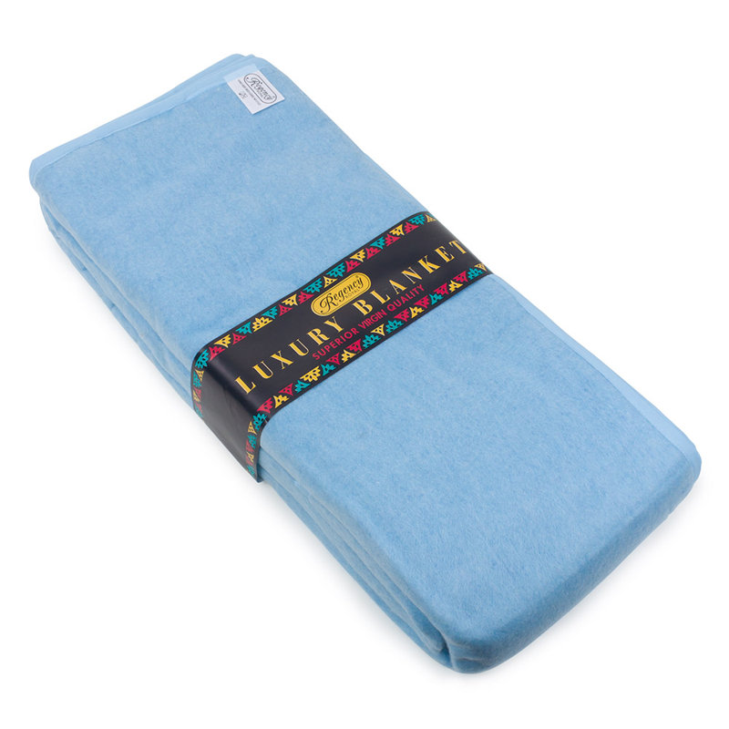 Arianna Throw Blanket, Blue, King