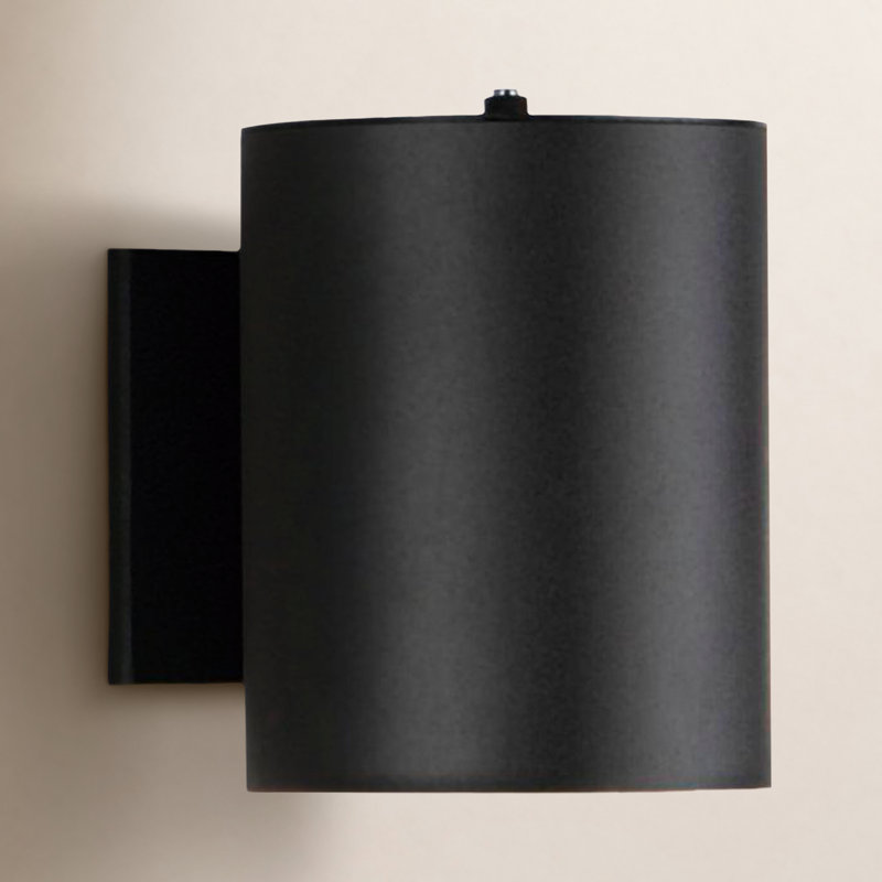 Calum Aluminum Wall Light, Black