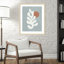 «Matisse Homage IV» par Moira Hershey - impression encadrée-1247772235-1247772232