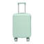 Valise à roulettes rigide en ABS vert menthe 20 po avec roulettes
