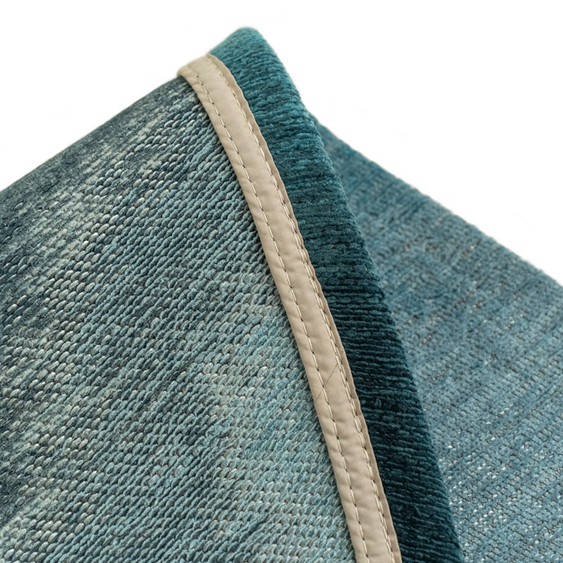 Jacquard Blue Indoor / Outdoor Rug, Rectangle 170 x 235 cm