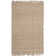 Jakwaun Natural Fiber Hand Woven Jute Solid Color Rug