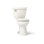 Toilette ronde deux pièces économe en eau Cimarron ™ 1,28 GPF (siège non inclus)