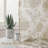 Kitchen Curtain Floral Tier Linen Short Pinstripe Cafe for Living Room Bathroom Julia Farmhouse Rustic Curtains Rod Pocket 2 Panels-1193661838-1193661833