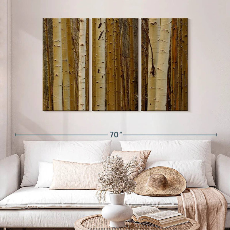 Alvord Aspen en hiver, H 32 po x l 50 po