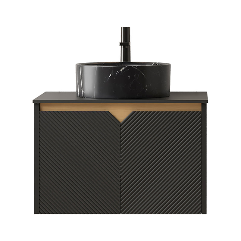 Wall Mounted With Stone Top