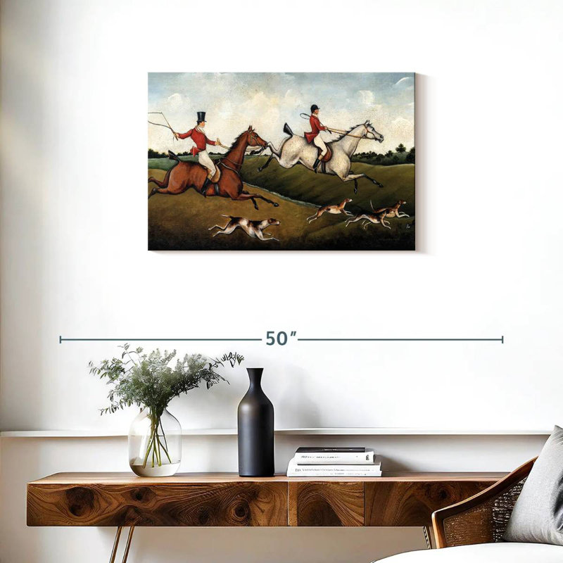 Senne The Hunt, 20" H x 30" W