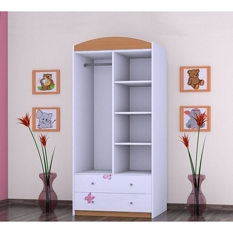 Holton 2 Door Wardrobe, Brown