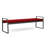 Gansett Waiting Reception 3 Seat Bench Metal Frame-50878848-50878850