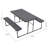 Brutton 6 - Person Patio Dining Set with Rectangular Table-1202675012