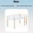 Wood Frame Twin Size Loft Bed With Ladder-1061361183-1061361152