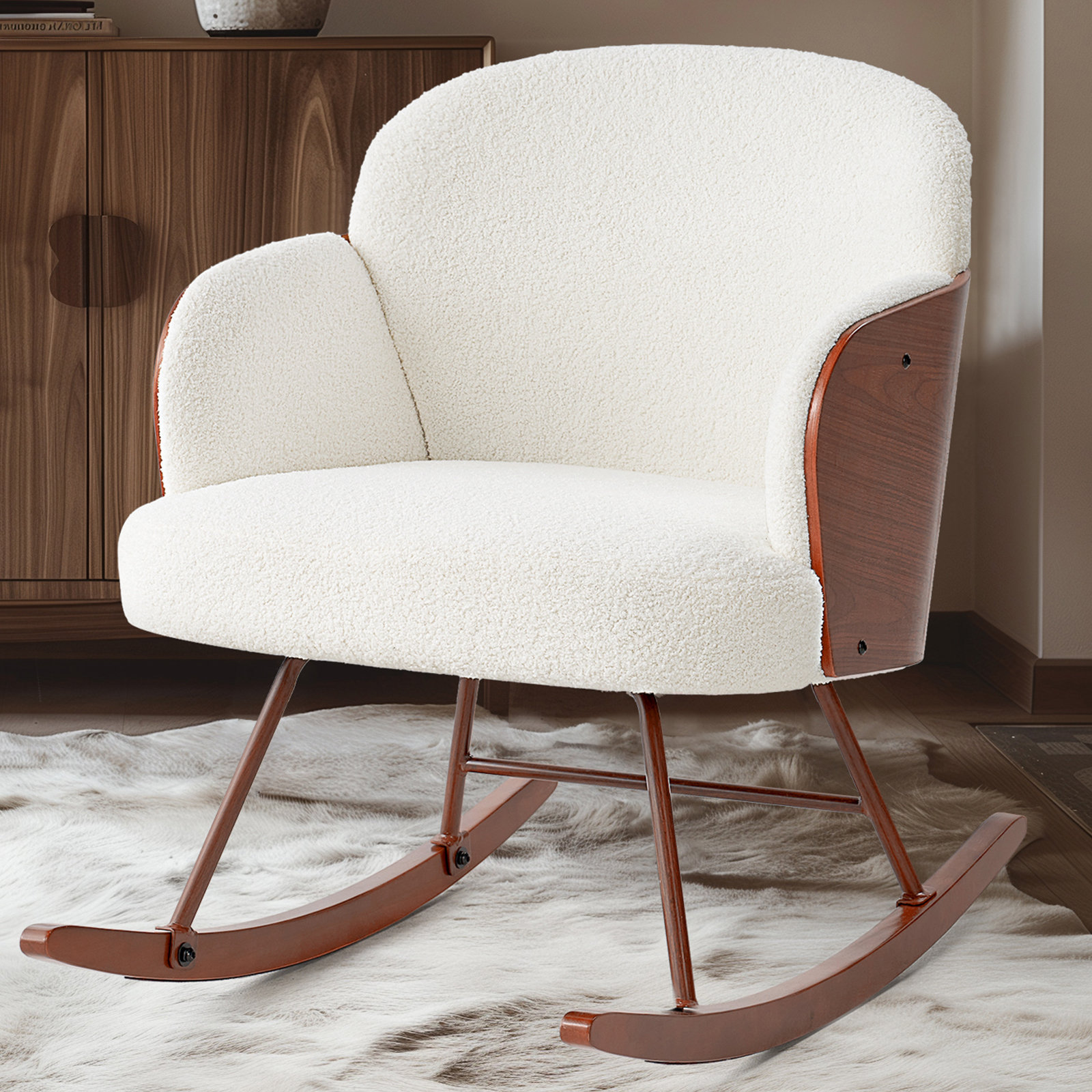 Ivy Bronx Riebe Rocking Chair & Reviews | Wayfair