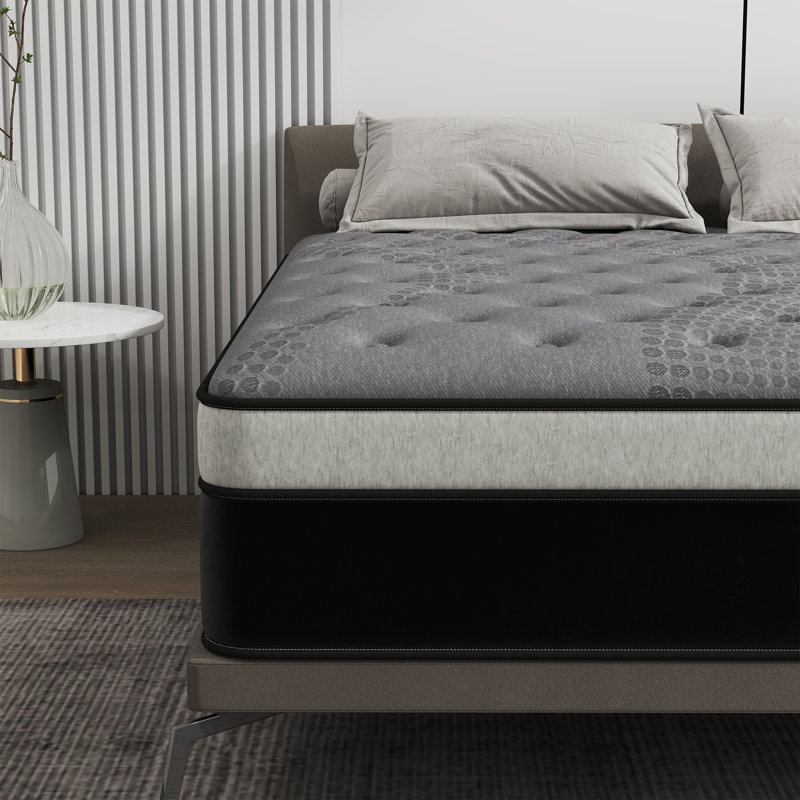 12"/14" Medium Memory Foam Hybrid Mattress In A Box With Motion Isolation, Twin, 12"