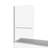 Bath Tub Pivot Shower Screen, With 1/4" Tempered Glass And Towel Bar-115606834
