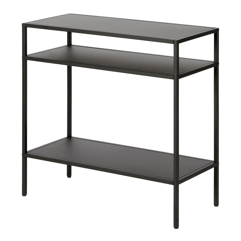 End Table, Blackened Bronze