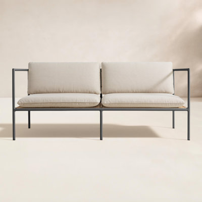 Dog Days 62" Sunbrella® Patio Loveseat