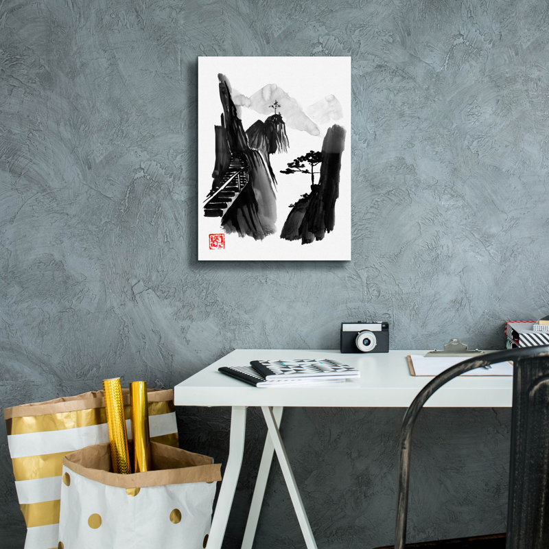 «Stairway To Heaven» par Pechane, H 16 po x l 12 po x P 0,75 po