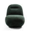 Banc pivotant en velours Modern Living Room
