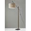 Lampe sur pied arquée 76,5 po Doughty