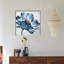 Floral encadré sur toile