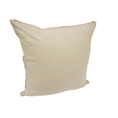 Raw Silk Pillow 18"