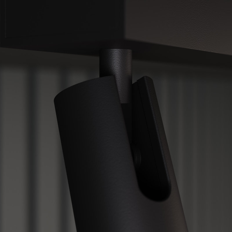 Haim Aimable Acrylic LED Spotlight, Textured Black