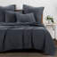  Stonewashed Cotton Canvas Solid Color Timeless Basic Rustic Chic Coverlet Set-55429161-34449538