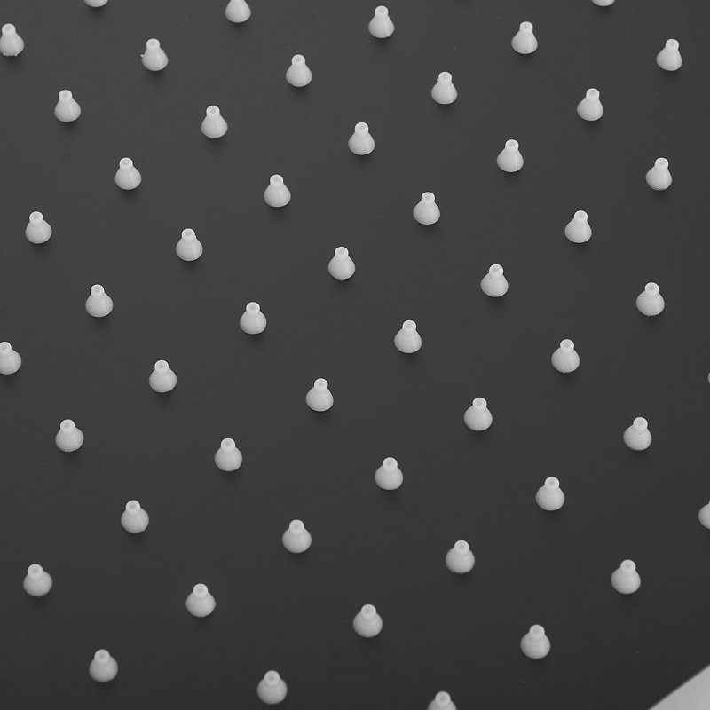 Pomme de douche réglable multifonction, Noir mat